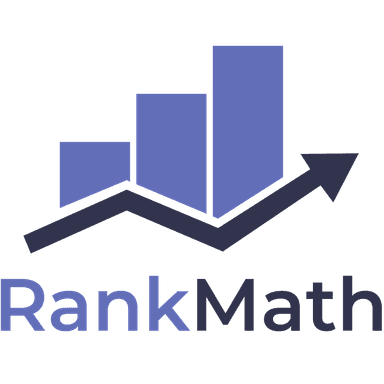 Rank Math - SEO tool logo and brand identity