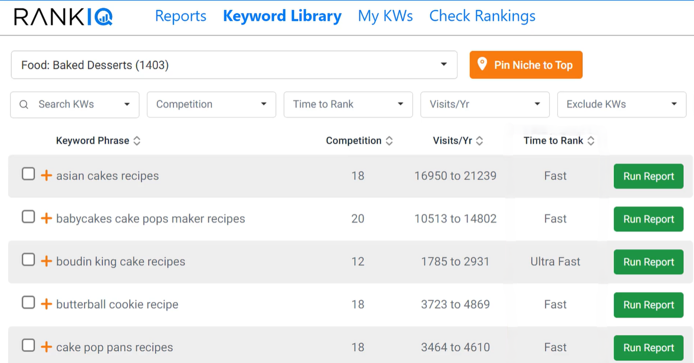 RankIQ AI-powered interface - blog optimization seo tools cheap solution with content analysis